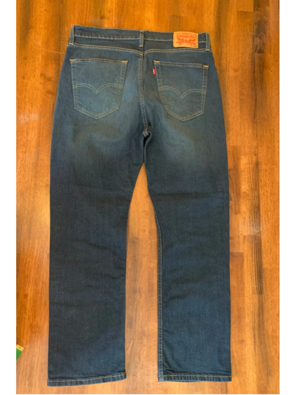 Men's Levi's Straight Leg Jeans, Blue, Waist 36